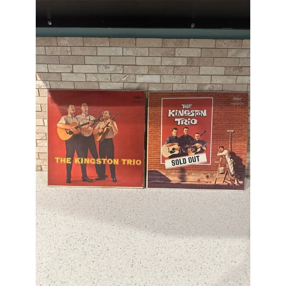 the kingston trio vinyl bundle